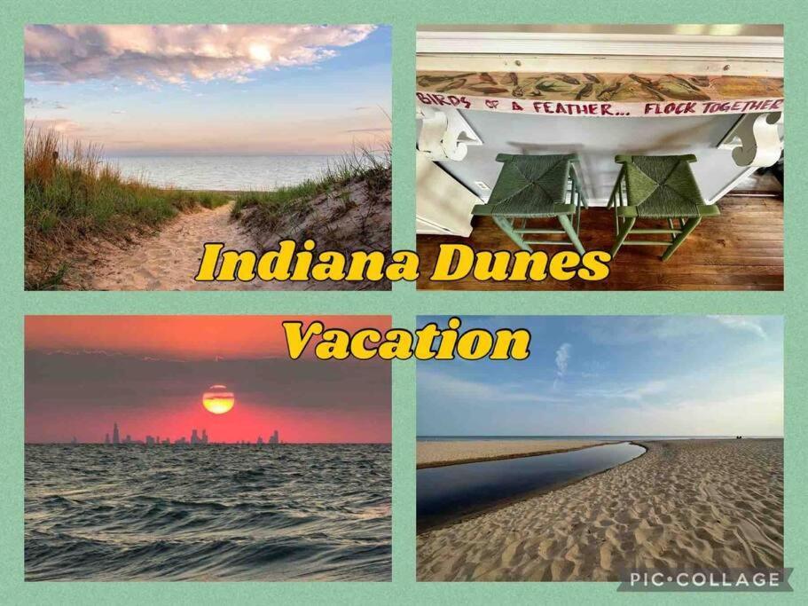 Blue Birdhouse - Indiana Dunes - Pet Friendly Chesterton Esterno foto